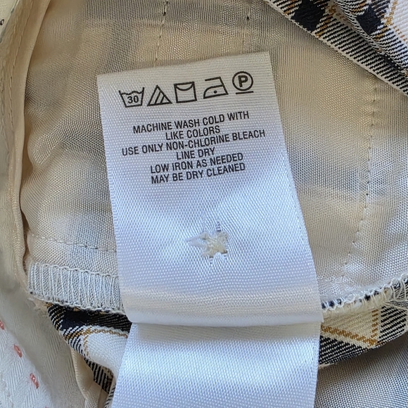 Anthropologie The Essential Slim Pants Plaid Size 2 - Picture 5 of 11